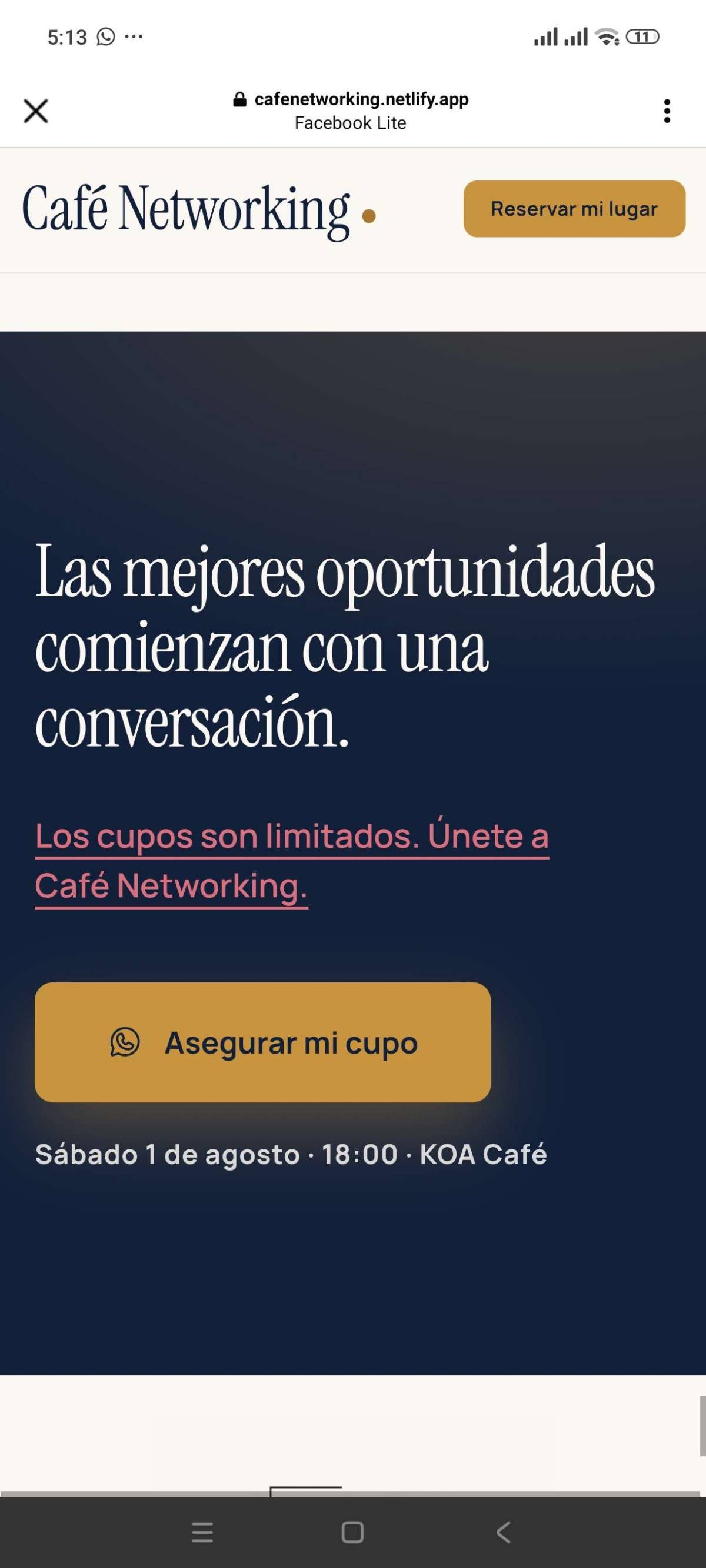 Instalación de aire